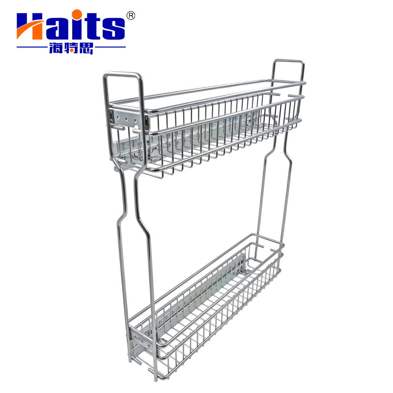 HT-16.029 Kitchen Sink Basket Strainers Stainless Steel Kitchen Pantry Cabinets